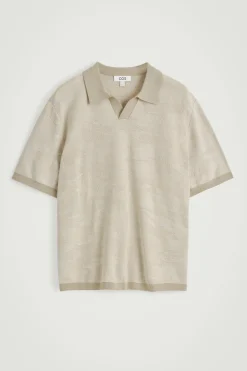 POLOSHIRT AUS BAUMWOLL-JACQUARD