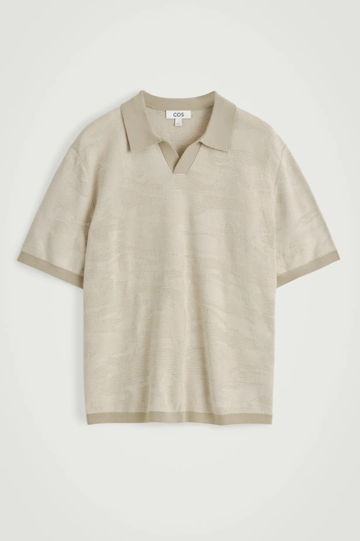 POLOSHIRT AUS BAUMWOLL-JACQUARD