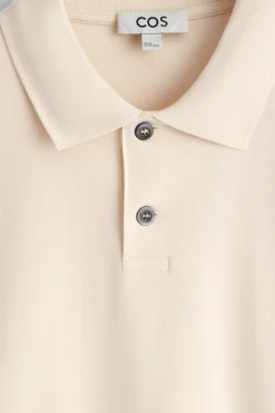 POLOSHIRT AUS INTERLOCK-BAUMWOLLE