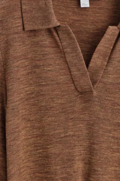 POLOSHIRT AUS MERINOWOLLE