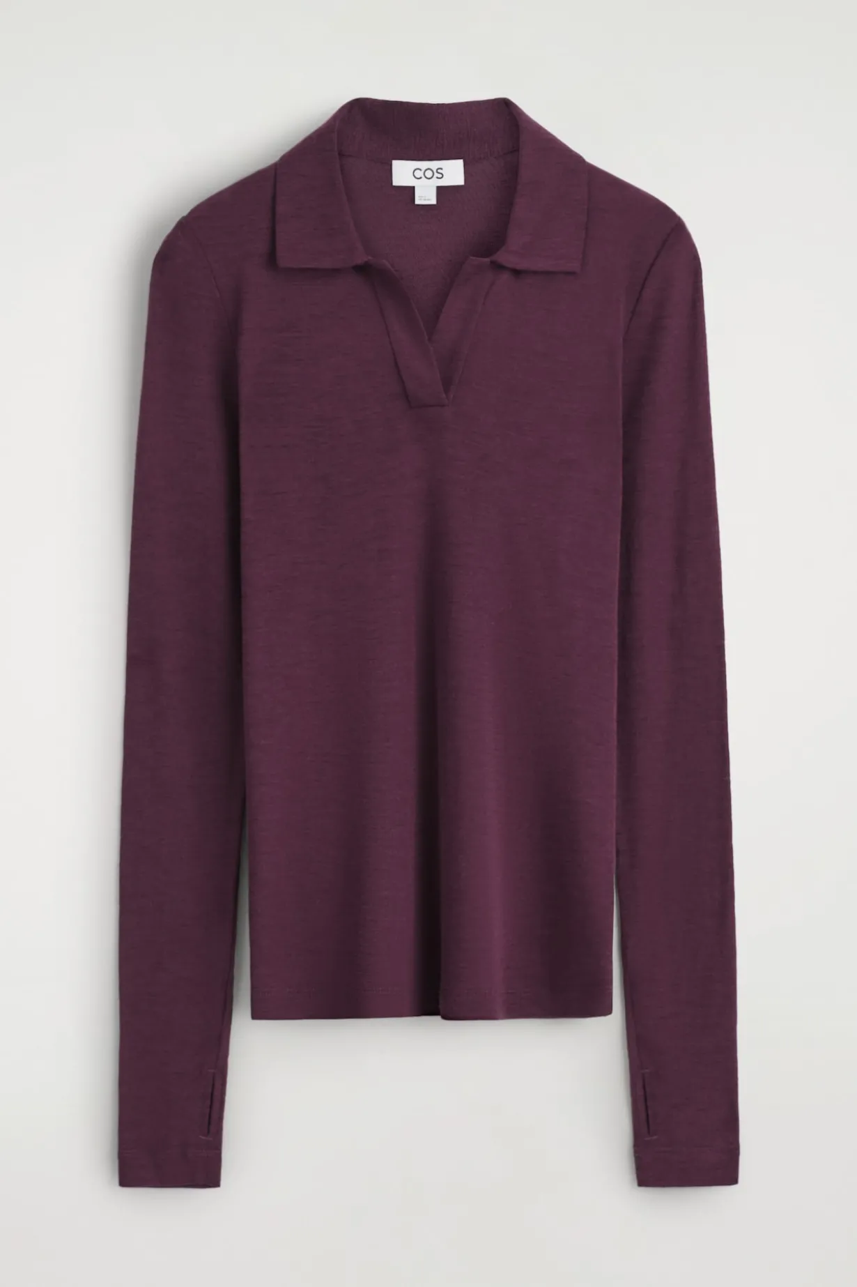 POLOSHIRT AUS MERINOWOLLE