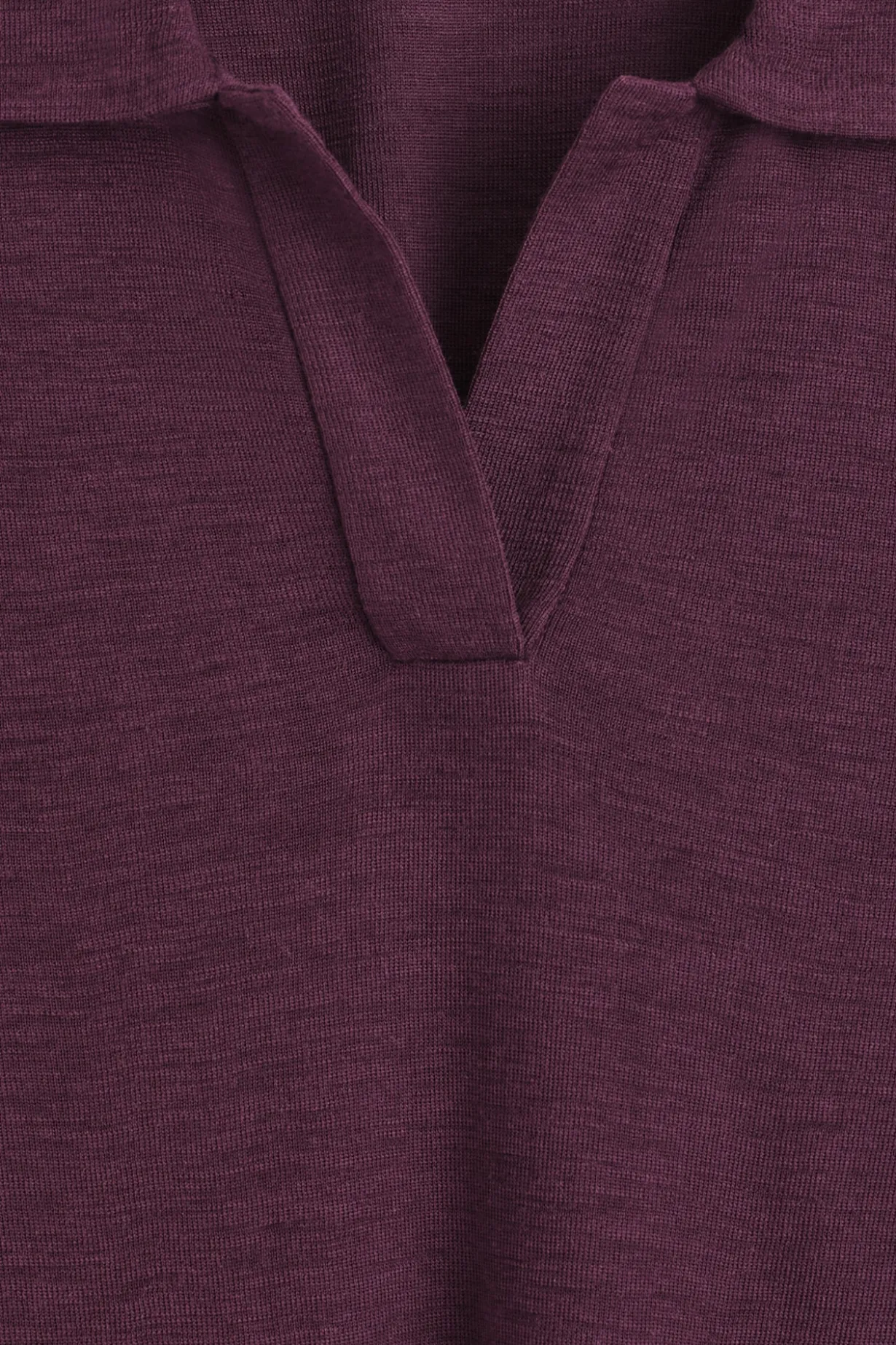 POLOSHIRT AUS MERINOWOLLE