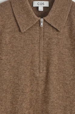 POLOSHIRT AUS MERINOWOLL-YAK-MIX