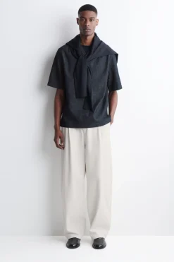 POPOVER-HEMD AUS DENIM