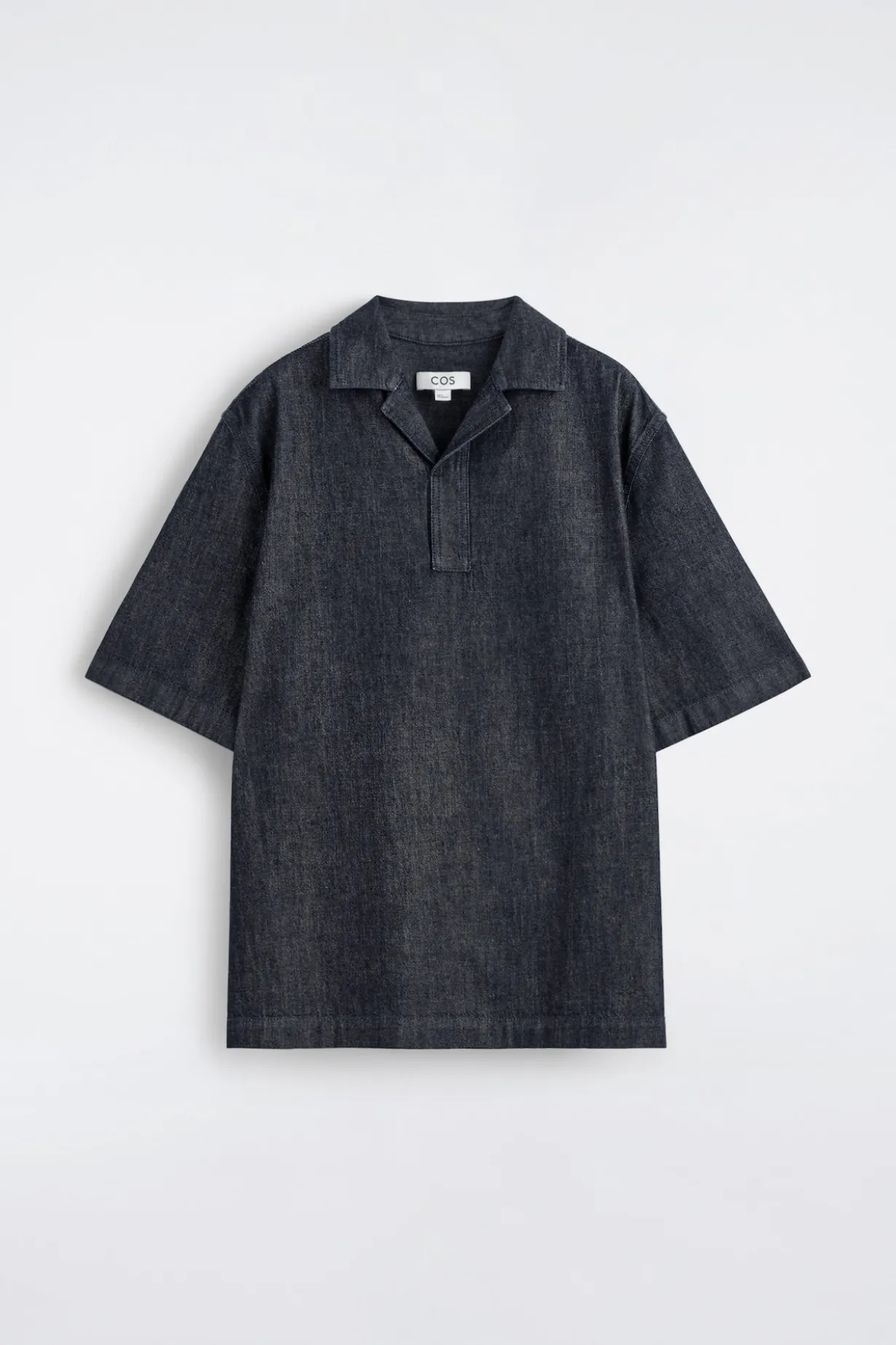 POPOVER-HEMD AUS DENIM