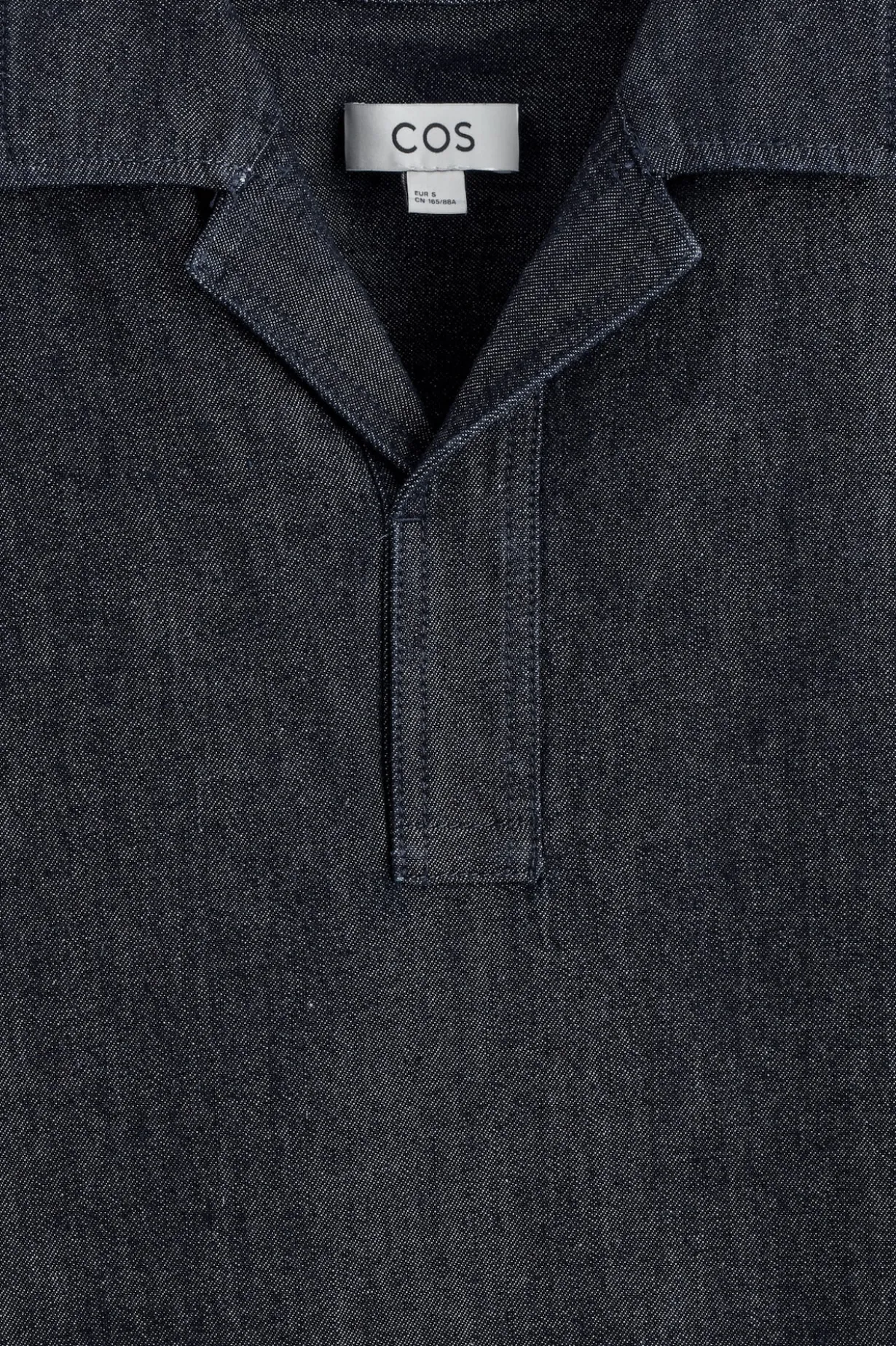 POPOVER-HEMD AUS DENIM