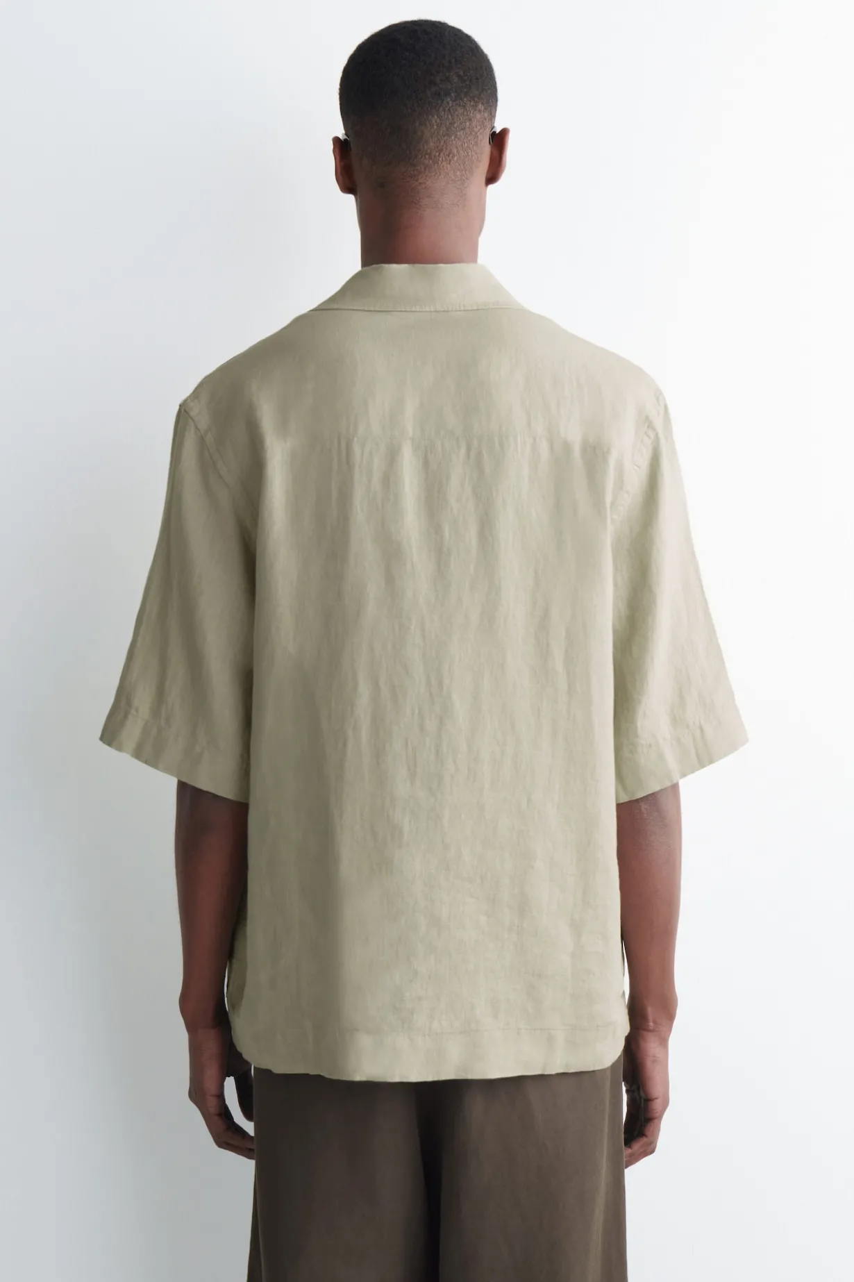 POPOVER-HEMD AUS LEINEN