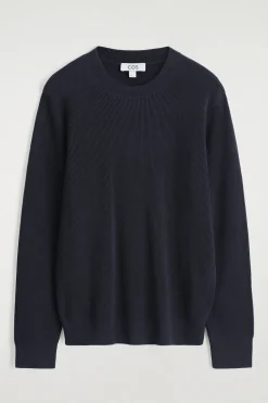 PULLOVER AUS BAUMWOLLE MIT RUNDHALSAUSSCHNITT