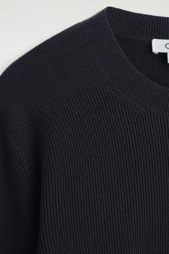 PULLOVER AUS BAUMWOLLE MIT RUNDHALSAUSSCHNITT