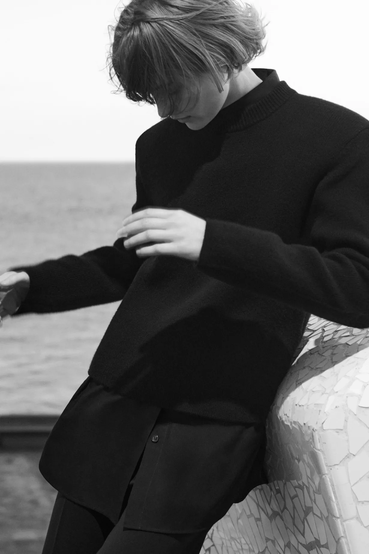 PULLOVER AUS MERINOWOLLE