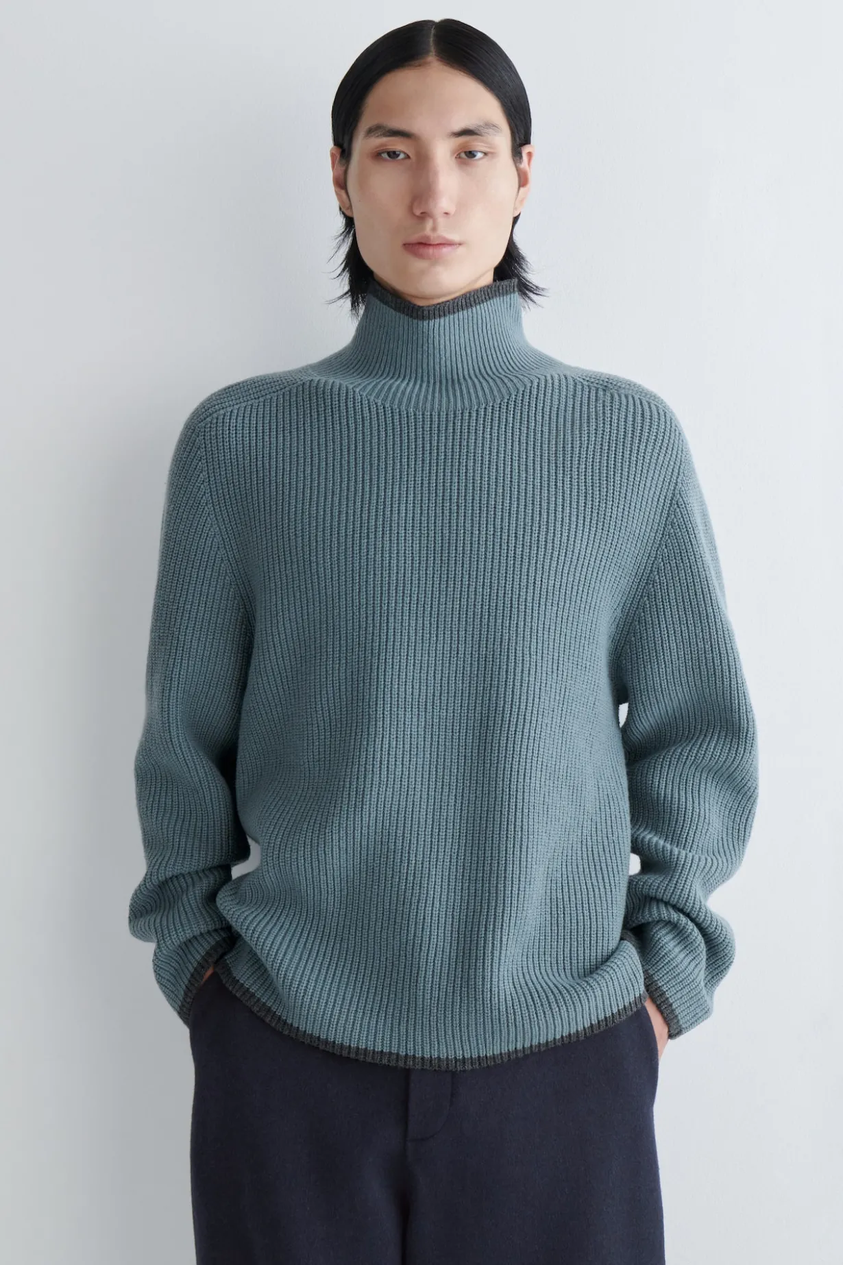 PULLOVER AUS MERINOWOLL-YAK-MIX