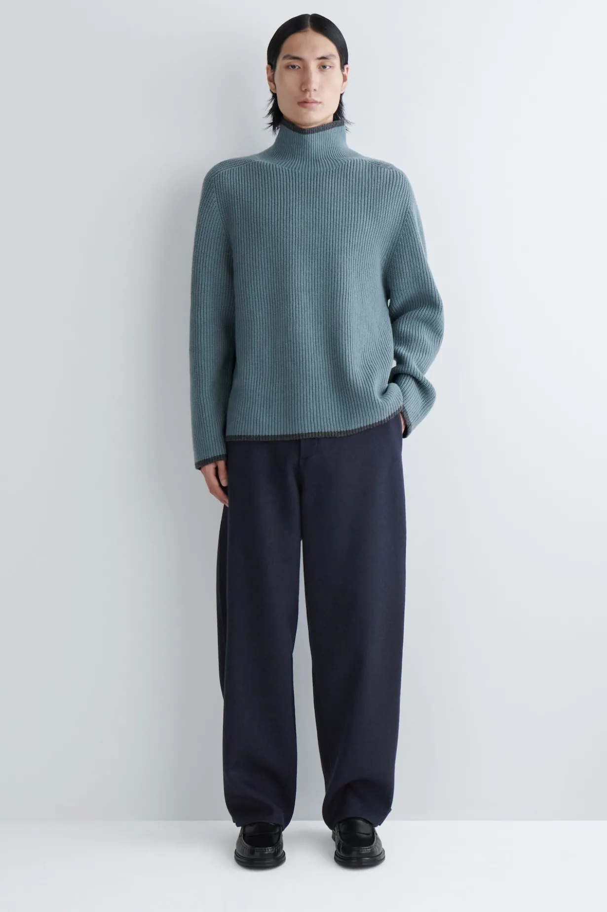 PULLOVER AUS MERINOWOLL-YAK-MIX