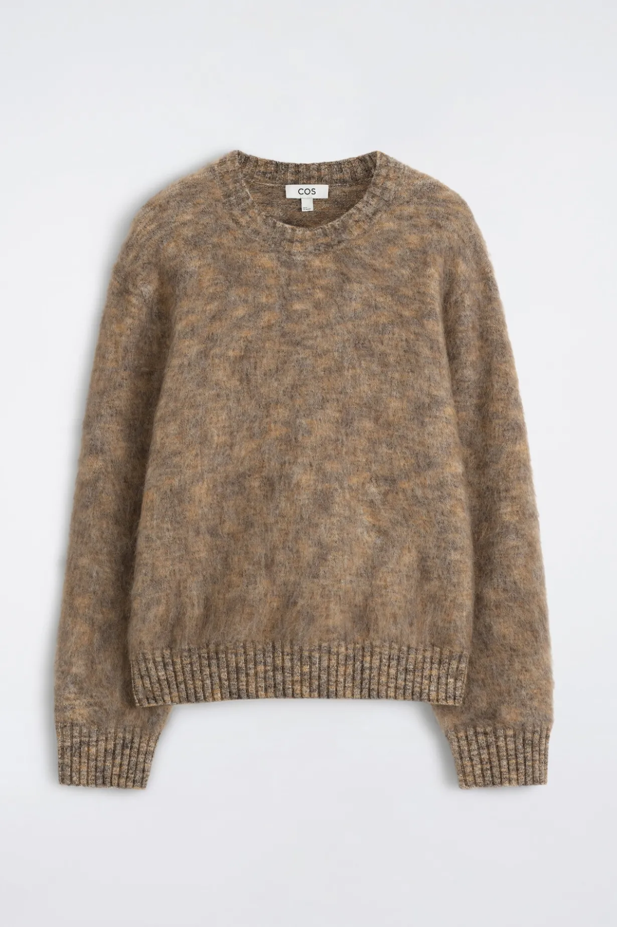 PULLOVER AUS MOHAIR-MIX MIT RUNDHALSAUSSCHNITT