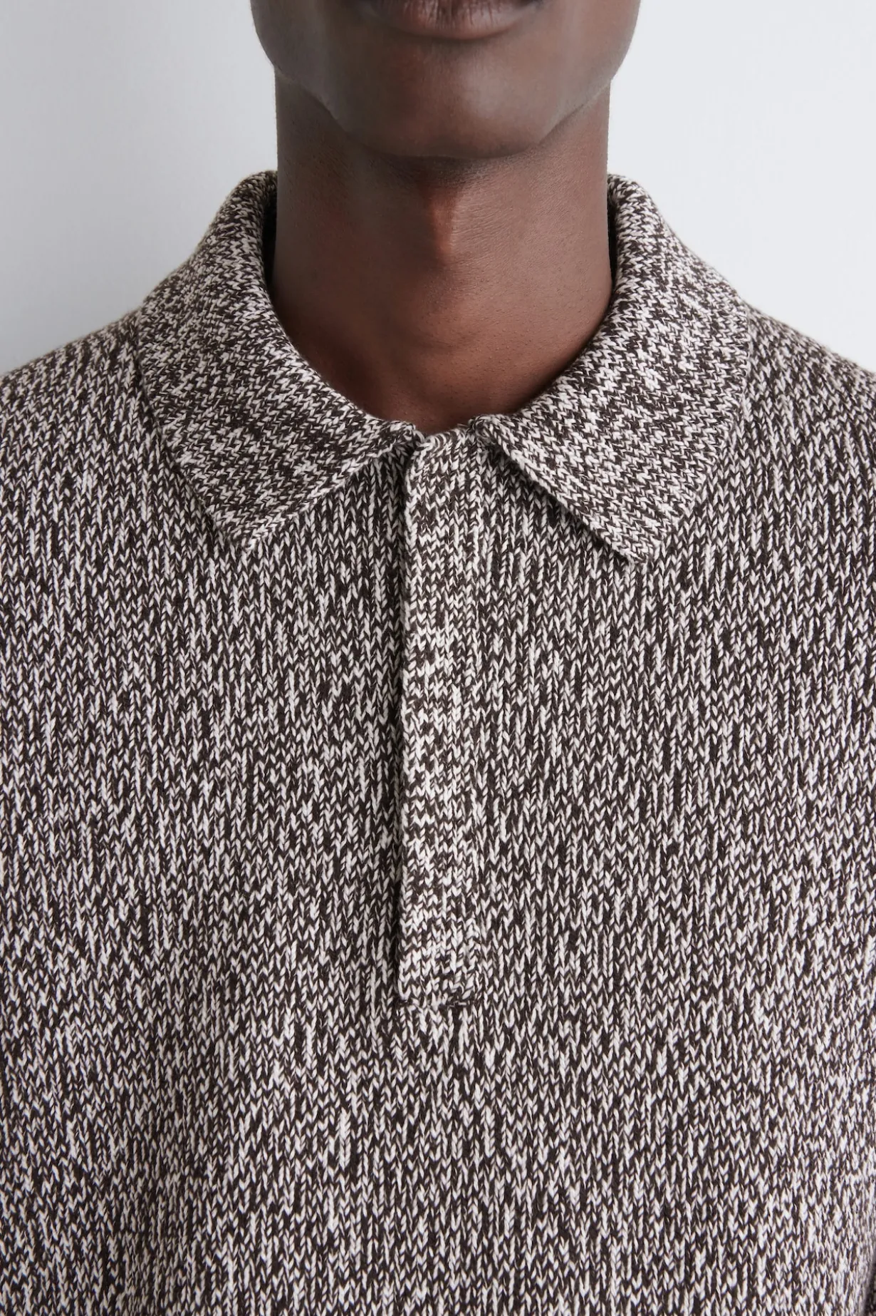 PULLOVER AUS WOLL-MIX MIT KURZEM REISSVERSCHLUSS