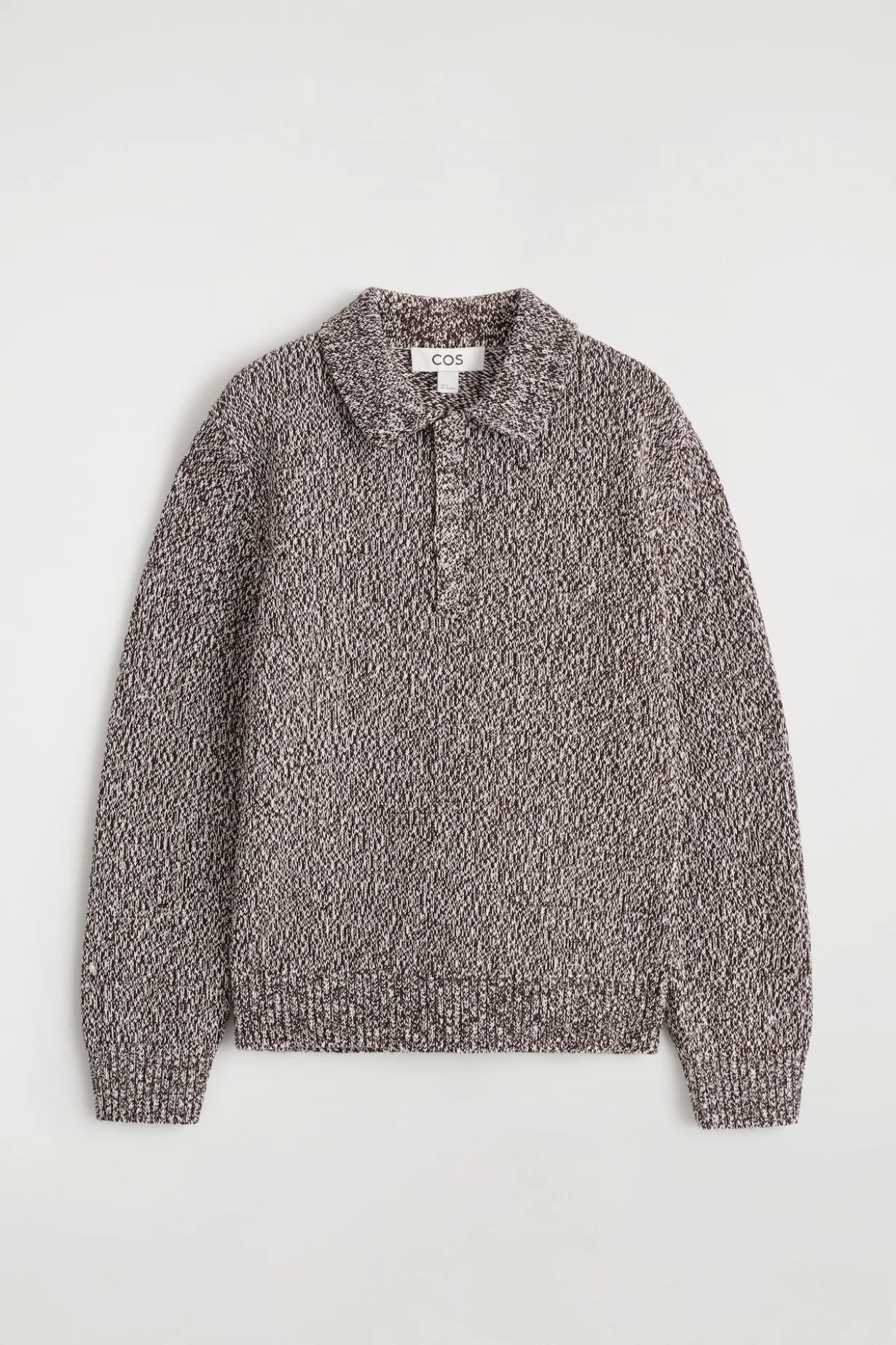 PULLOVER AUS WOLL-MIX MIT KURZEM REISSVERSCHLUSS