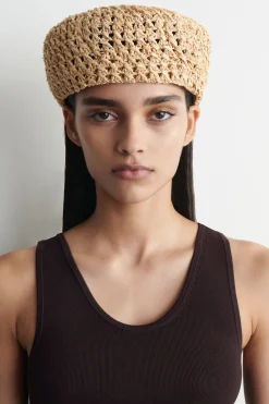 RAFFIA BARETT