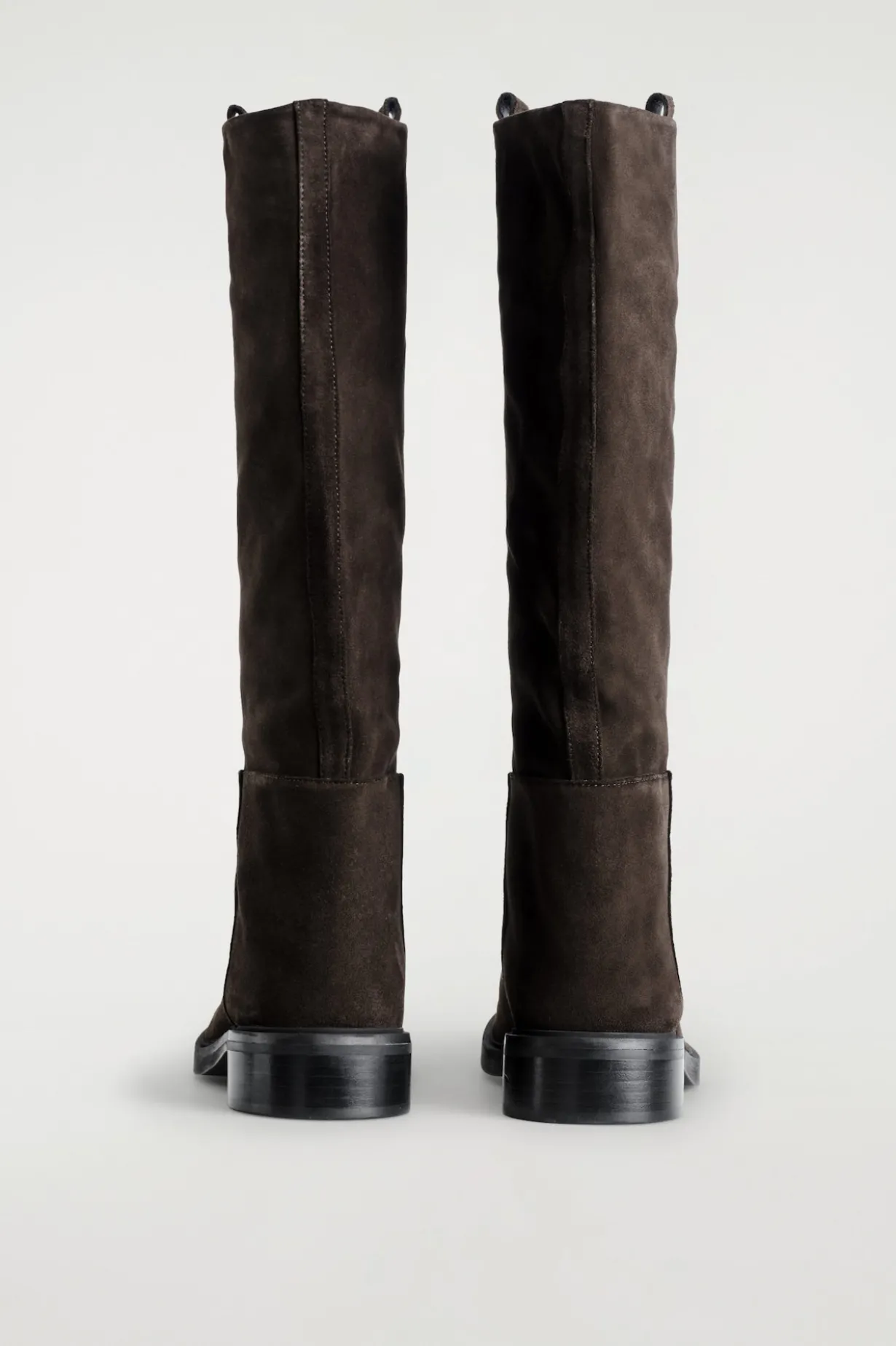 REITSTIEFEL AUS VELOURSLEDER