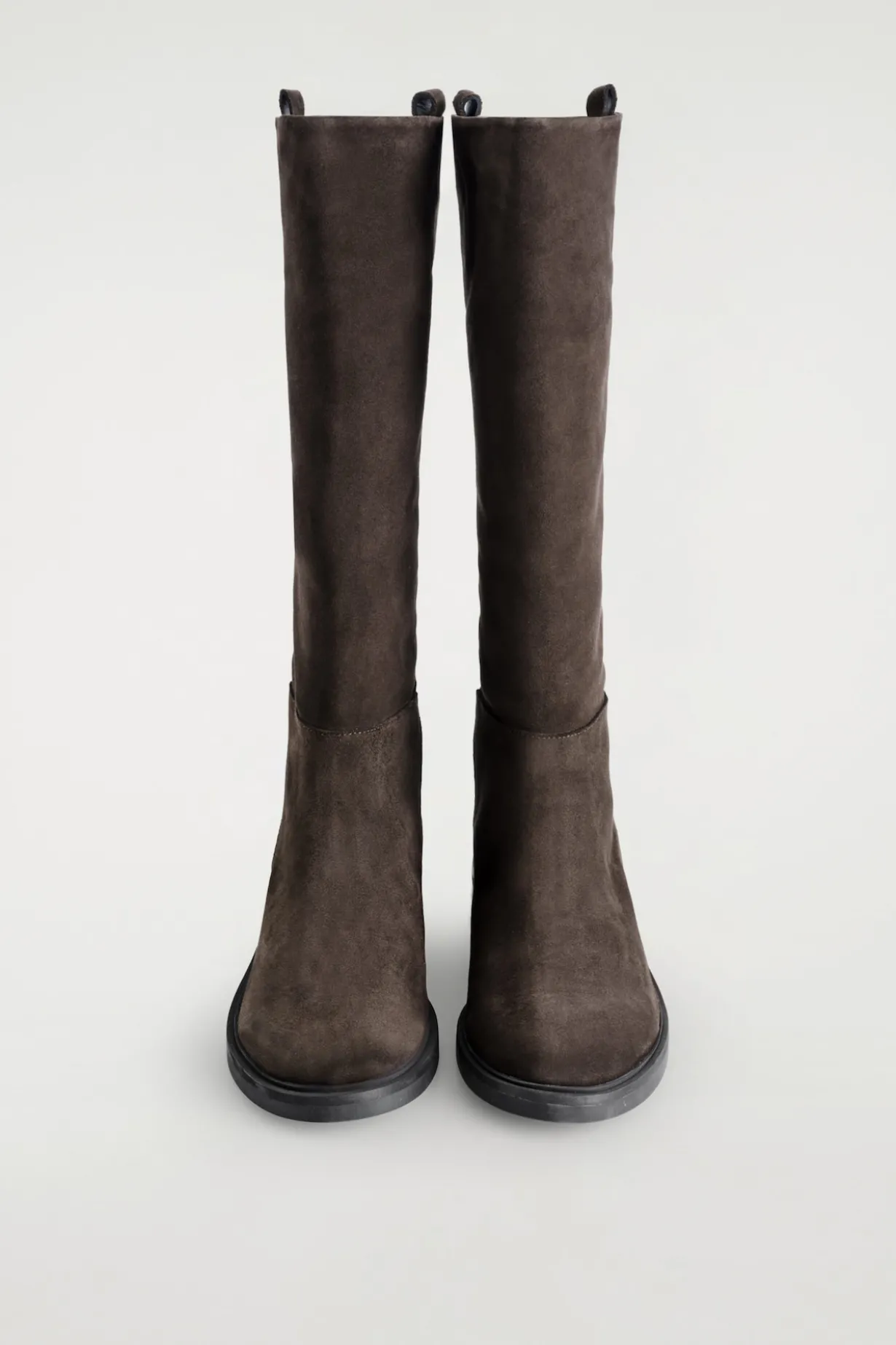 REITSTIEFEL AUS VELOURSLEDER