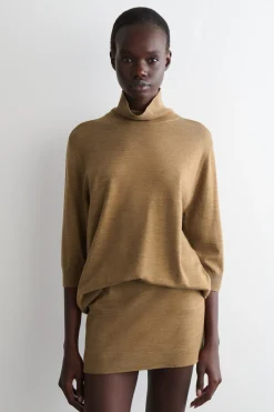 ROLLKRAGENPULLOVER AUS MERINOWOLLE