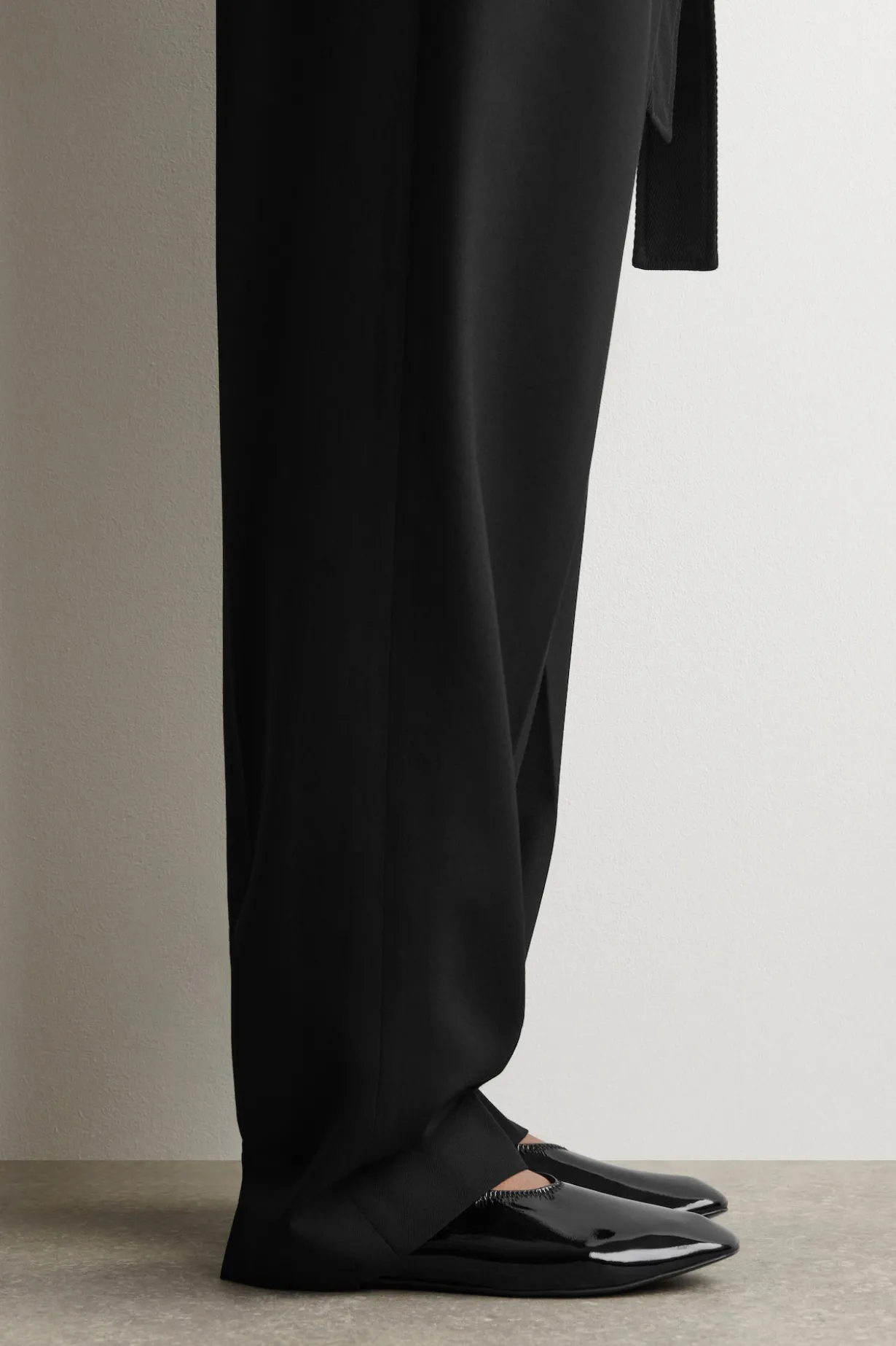 SCHLICHTE BALLERINAS AUS LEDER