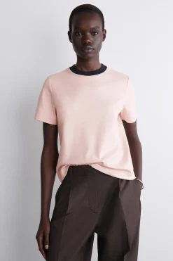 SCHLICHTES T-SHIRT MIT NORMALER PASSFORM