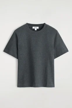 SCHLICHTES T-SHIRT MIT NORMALER PASSFORM