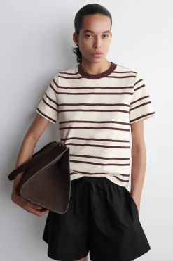 SCHLICHTES T-SHIRT MIT NORMALER PASSFORM