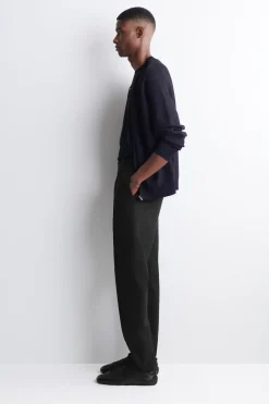 SCHMAL GESCHNITTENE JERSEY-HOSE MIT GERADEM BEIN