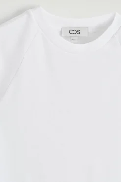 SCHMAL GESCHNITTENES T-SHIRT AUS BAUMWOLLE