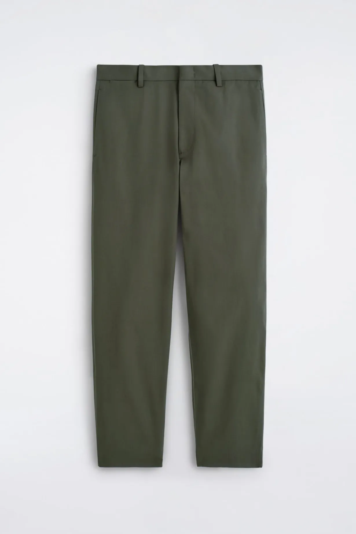SCHMAL ZULAUFENDE CHINOHOSE AUS BAUMWOLLE