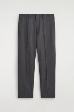 SCHMAL ZULAUFENDE WOLLHOSE