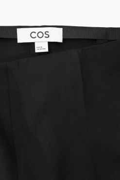 SCHMALE BOOTCUT-HOSE AUS WOLL-CRÊPE