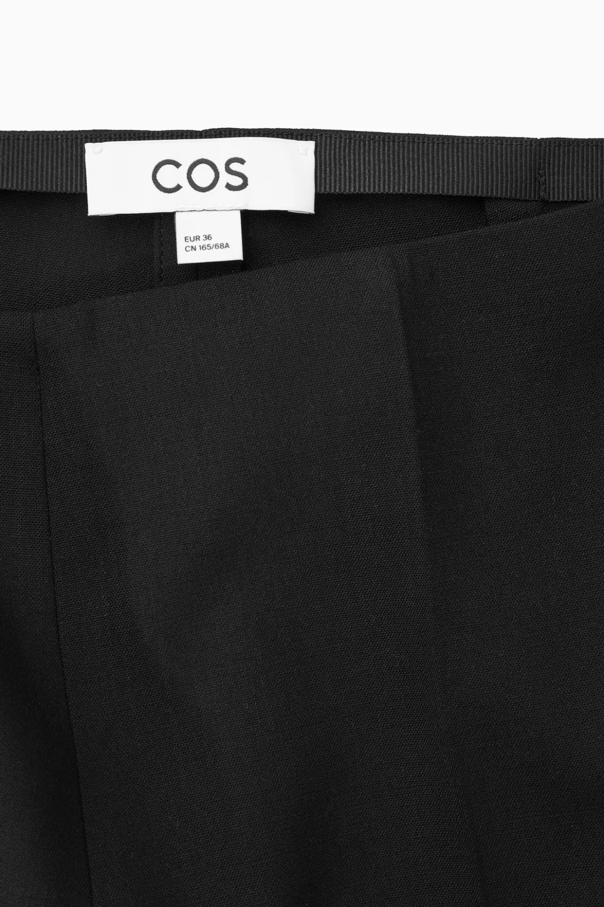 SCHMALE BOOTCUT-HOSE AUS WOLL-CRÊPE