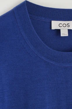 SCHMALER MERINOWOLLPULLOVER MIT RUNDHALSAUSSCHNITT