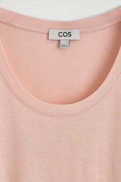 SCHMALES T-SHIRT AUS SEIDE