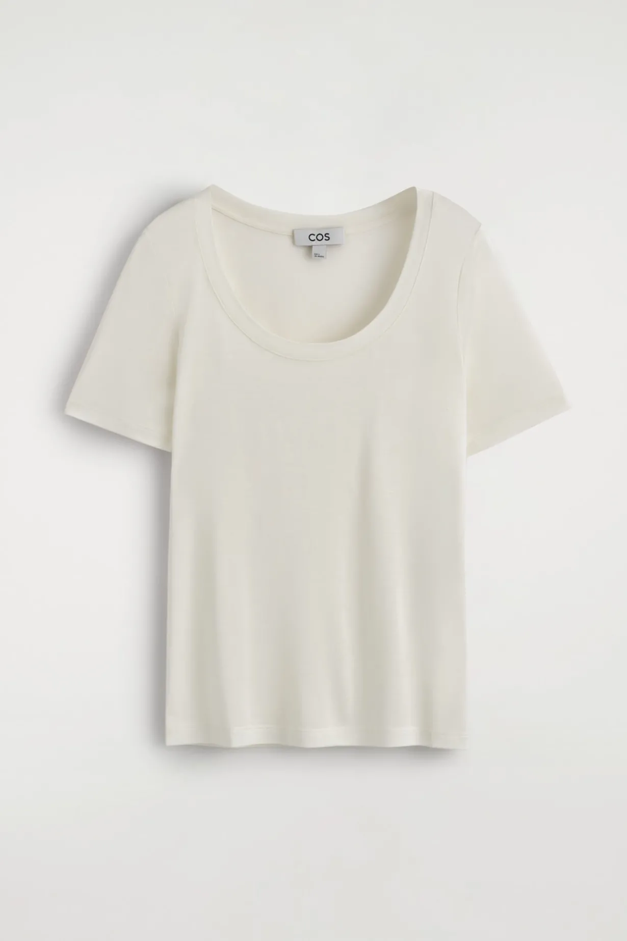 SCHMALES T-SHIRT AUS SEIDE