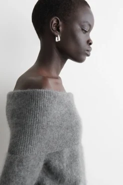 SCHULTERFREIER PULLOVER AUS MERINOWOLLE