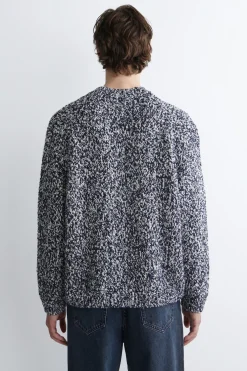 SCHWERER PULLOVER AUS WOLL-MIX
