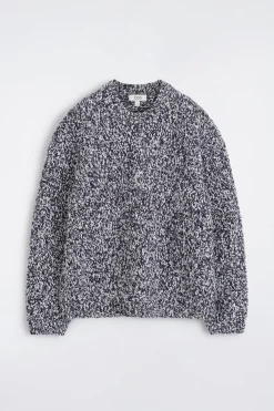 SCHWERER PULLOVER AUS WOLL-MIX