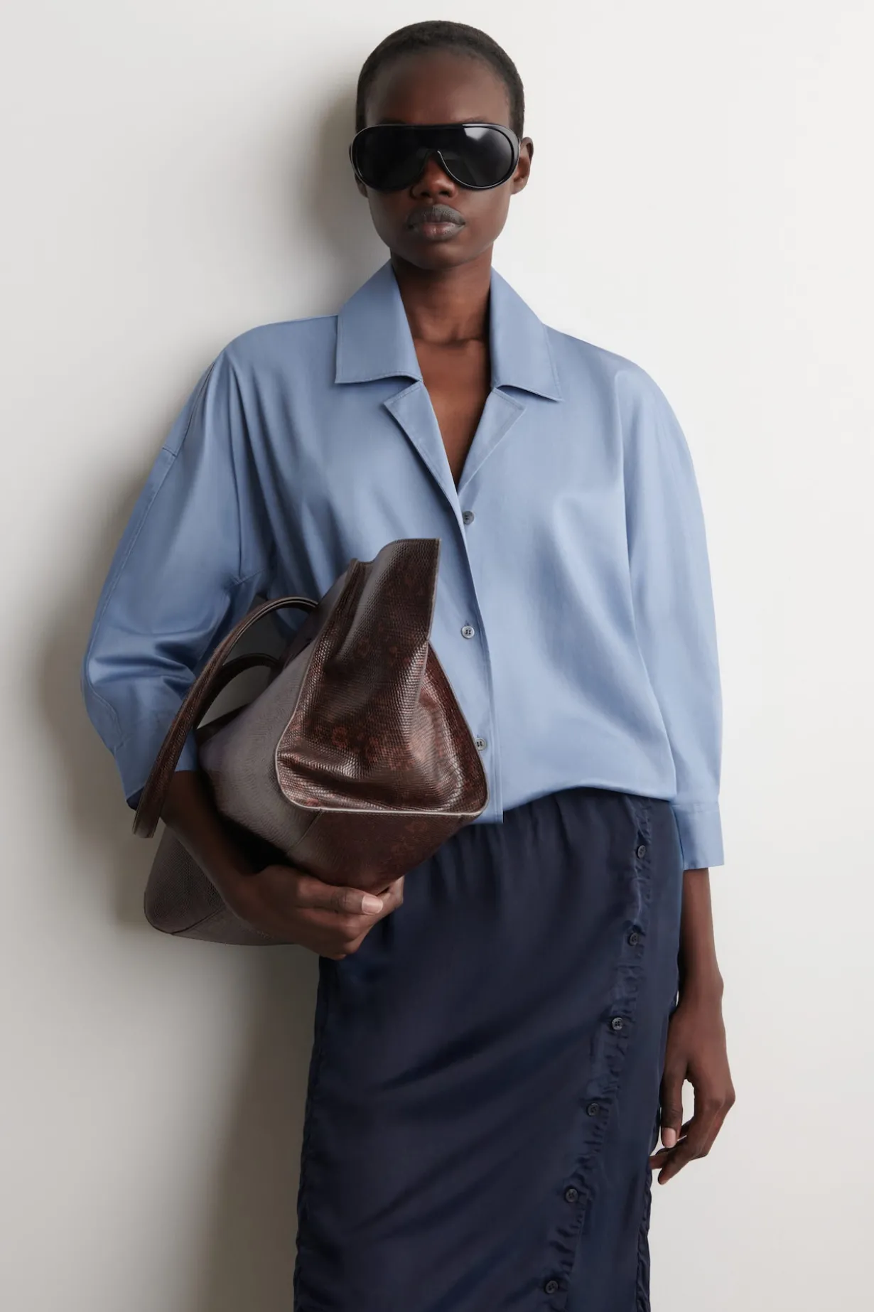 SCULPTURAL COTTON SHIRT