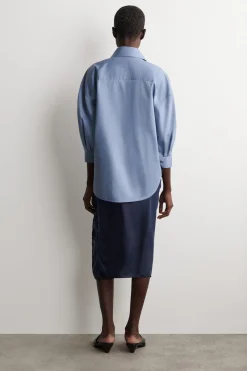 SCULPTURAL COTTON SHIRT