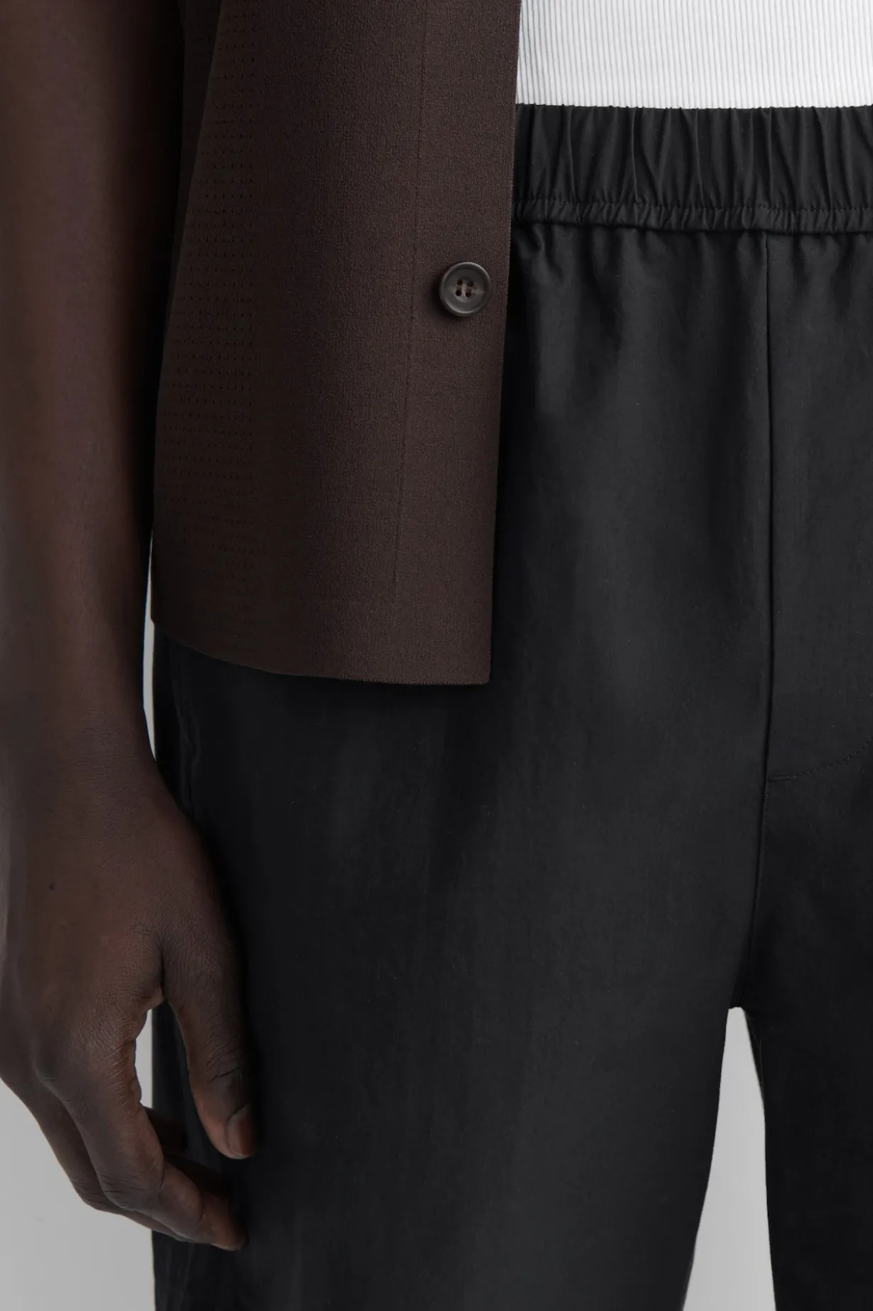 SHORTS AUS BAUMWOLLE MIT ELASTISCHEM BUND