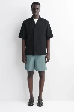 SHORTS AUS BAUMWOLLE MIT ELASTISCHEM BUND