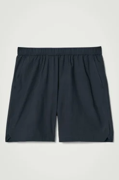 SHORTS AUS PIMA-BAUMWOLLE MIT ELASTISCHEM BUND