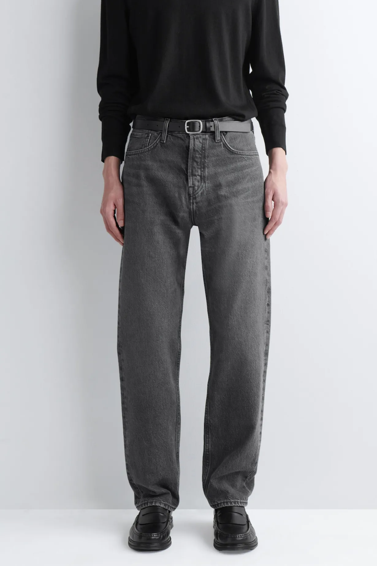 SIGNATURE JEANS MIT GERADEM BEIN