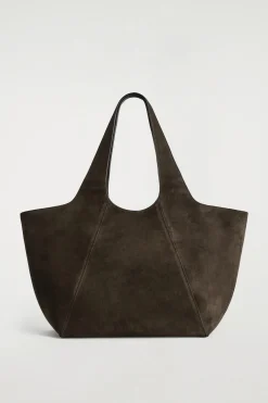 SKULPTURALE TOTE BAG - VELOURSLEDER