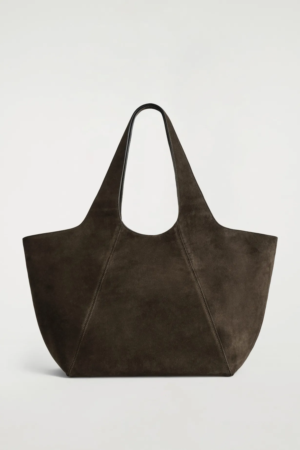 SKULPTURALE TOTE BAG - VELOURSLEDER