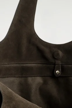 SKULPTURALE TOTE BAG - VELOURSLEDER