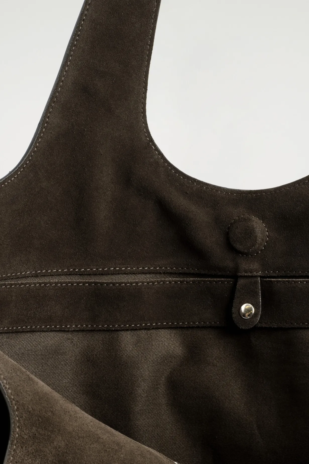 SKULPTURALE TOTE BAG - VELOURSLEDER
