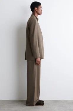 SNEAKERS AUS LEDER MIT PONYHAAR-EFFEKT